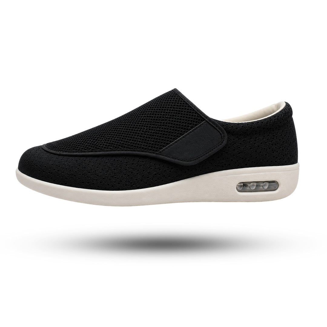 SmartStep Orthopedische Schoenen, Pijnverlichtende Sneakers, Midnight Black