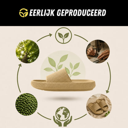 SmartStep Orthopedische Slippers, Premium Badslippers, Geproduceerd