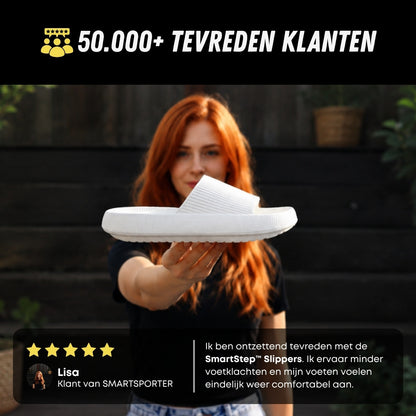 SmartStep Orthopedische Slippers, Premium Badslippers, Tevreden Klanten
