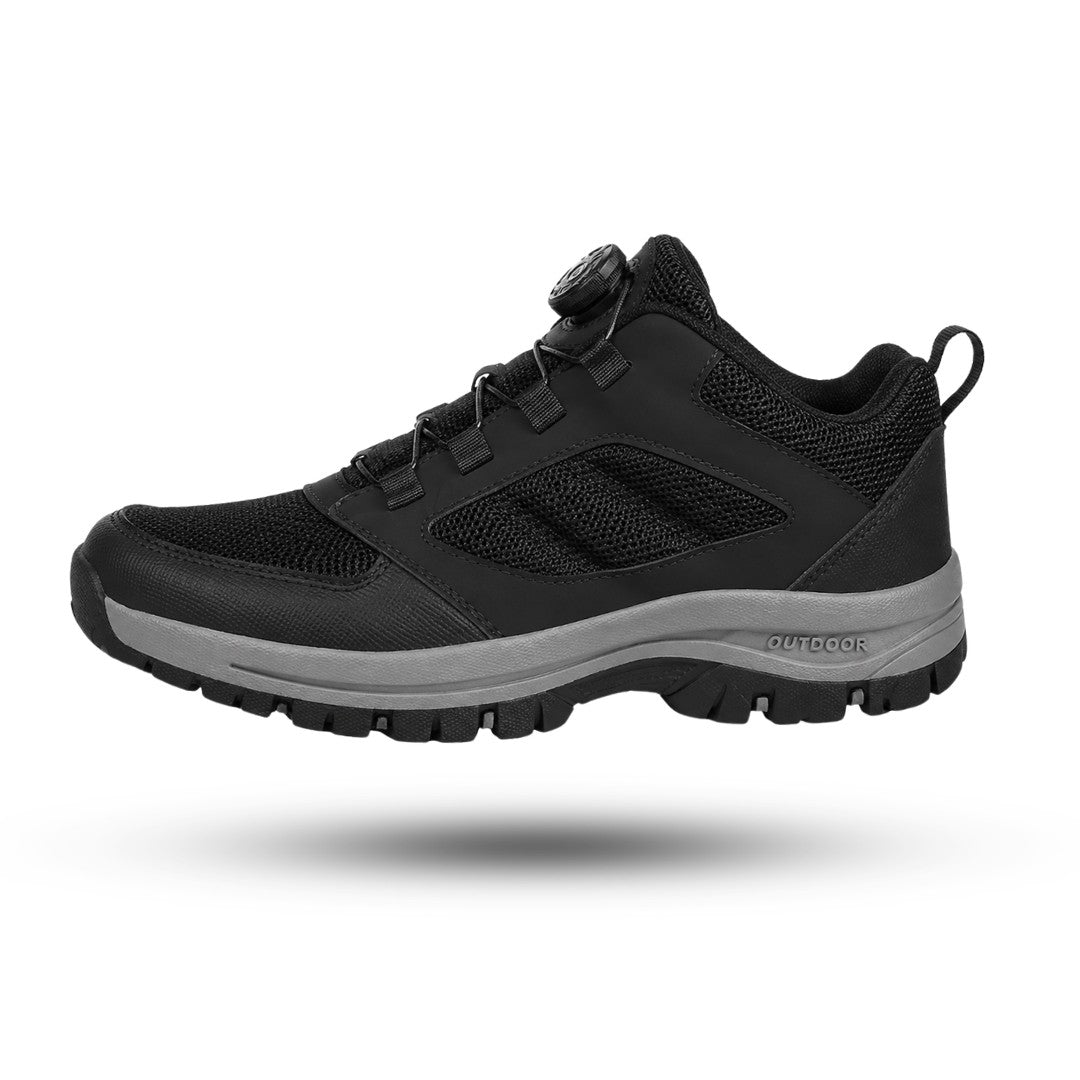 SmartStep™ Wandelschoenen, Orthopedische Bergschoenen, Rock Black