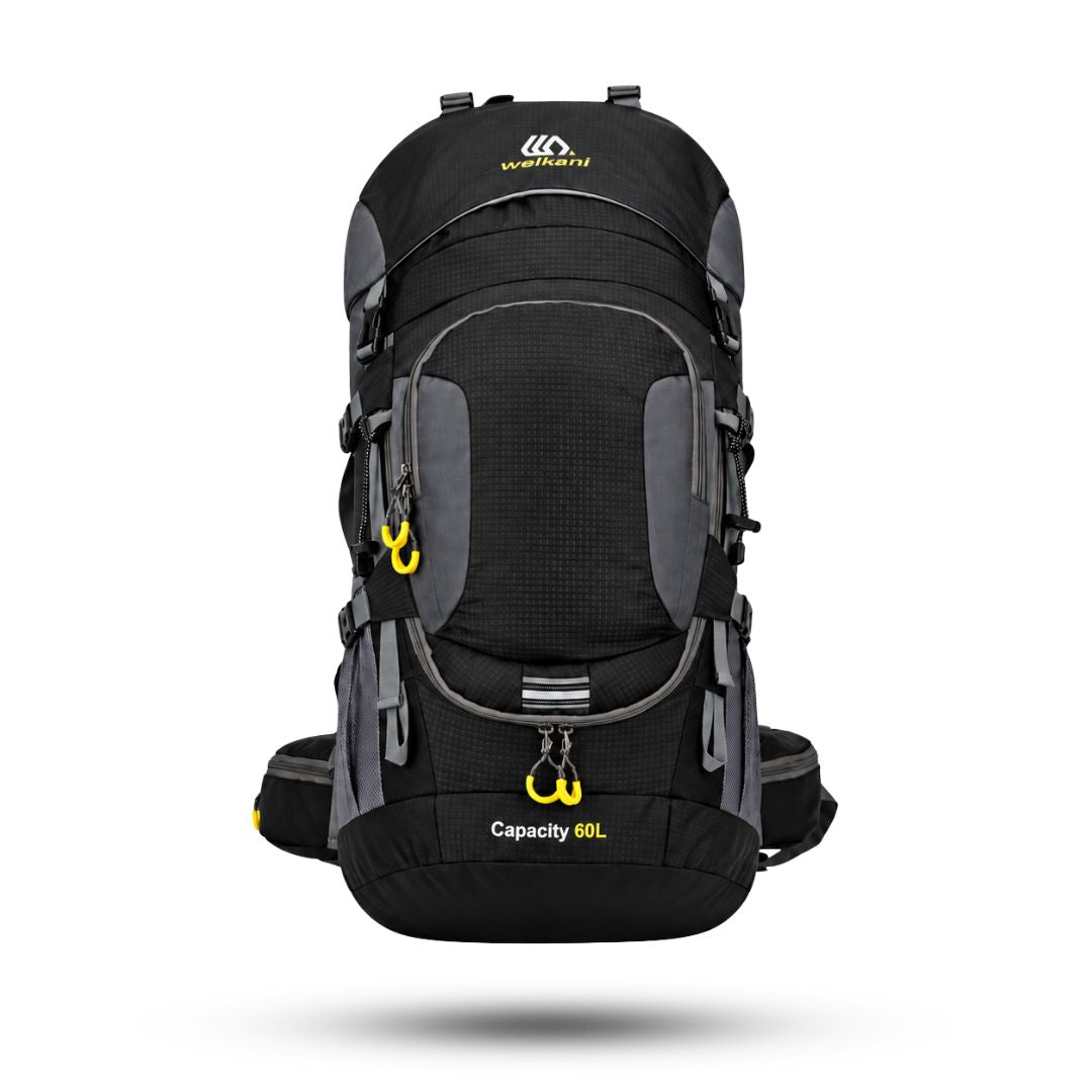 SmartSurvive™ Backpack 2.0, Waterdichte Outdoor Rugzak, Shadow Black
