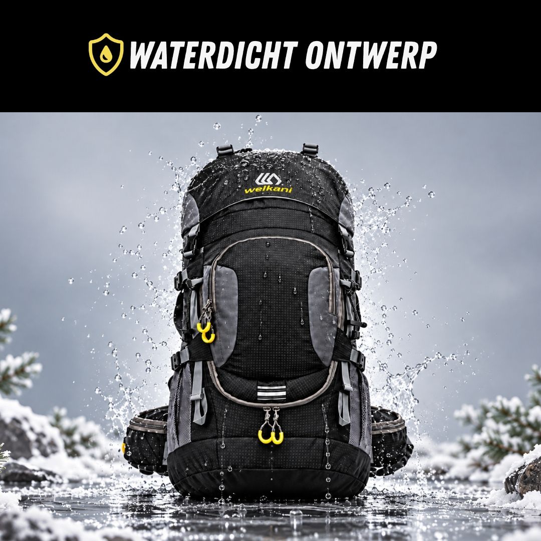 SmartSurvive™ Backpack 2.0, Waterdichte Outdoor Rugzak, Waterdicht