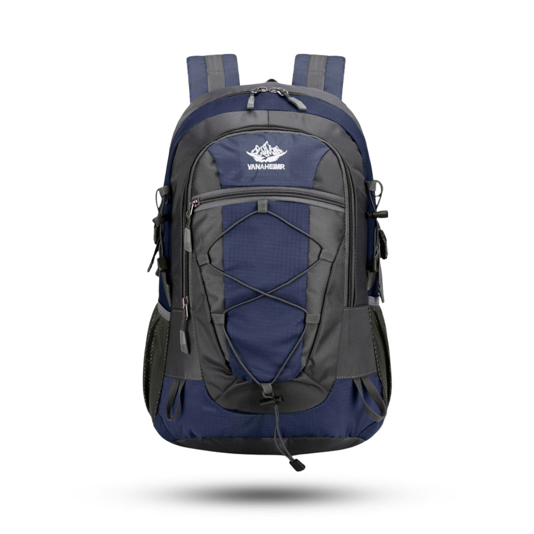 SmartSurvive™ Backpack, Waterbestendige Outdoor Rugzak, Midnight Blue