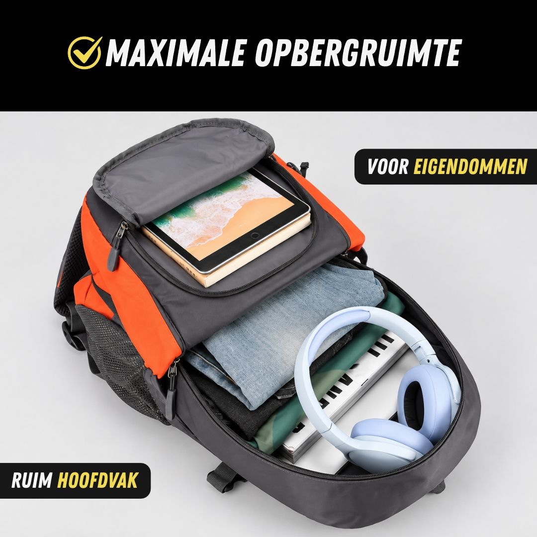 SmartSurvive™ Backpack, Waterbestendige Outdoor Rugzak, Opbergen