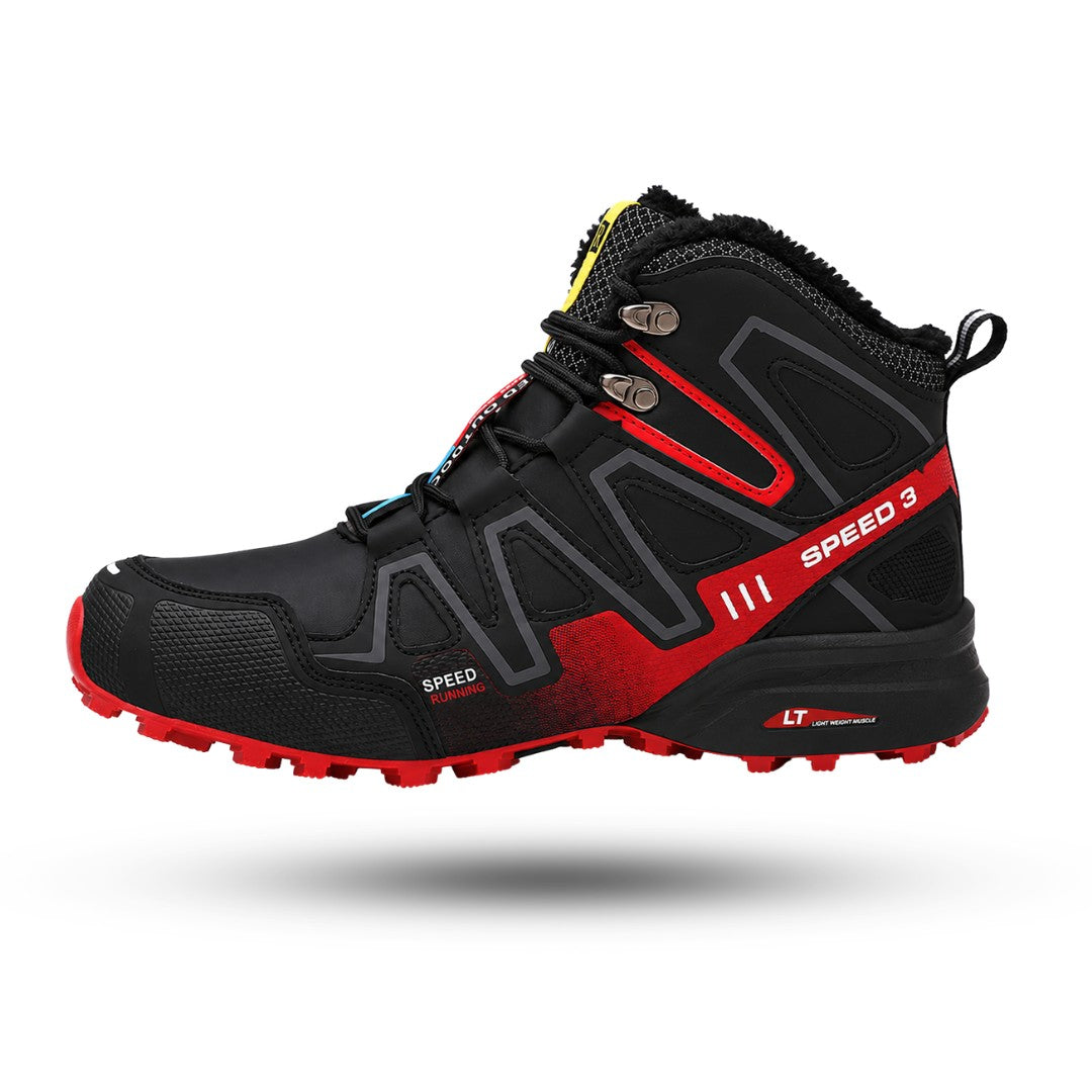 SmartTrek™ Wandelschoenen Hoog, Ergonomische Schoenen, Blaze Red