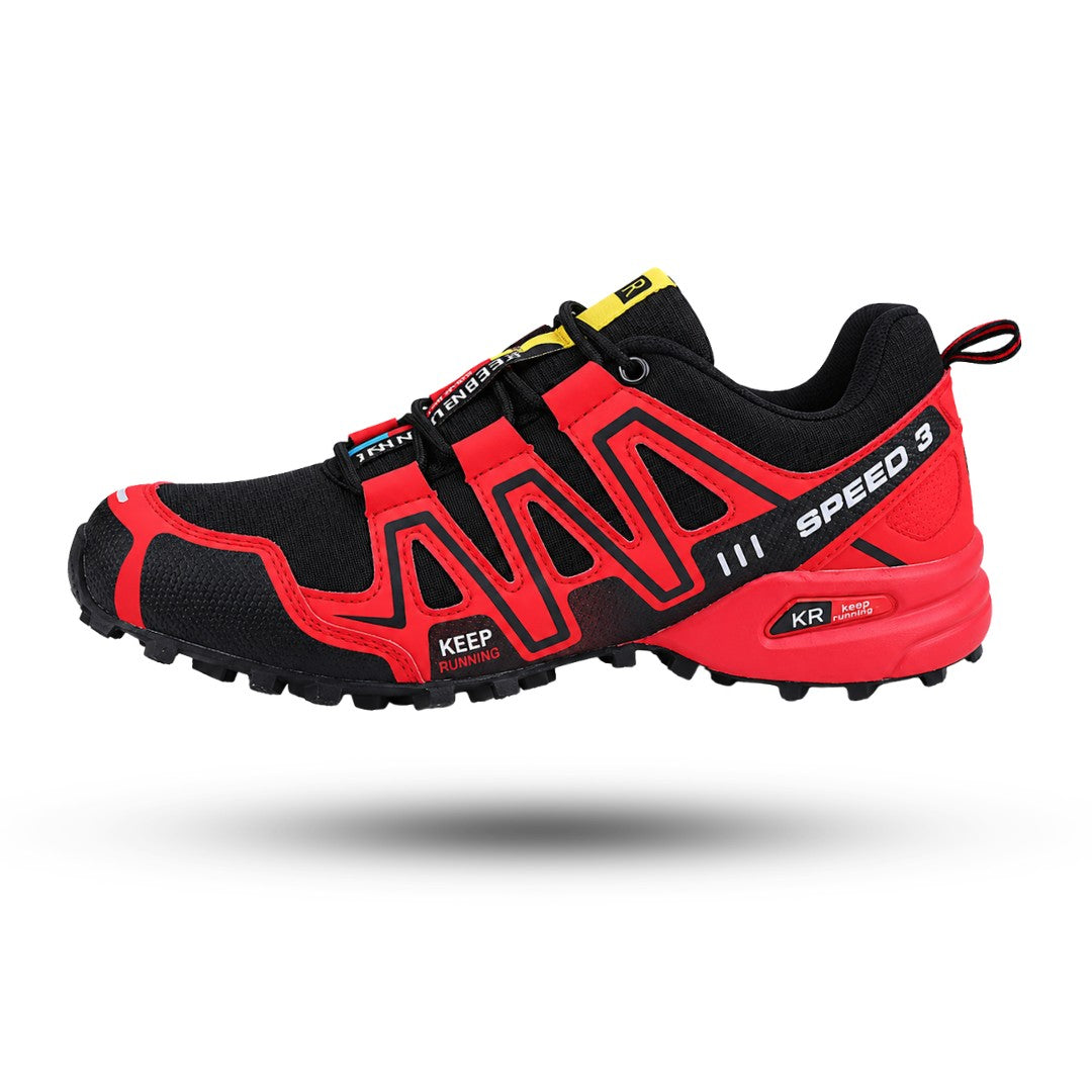 SmartTrek™ Wandelschoenen Laag, Ergonomische Schoenen, Expedition Red