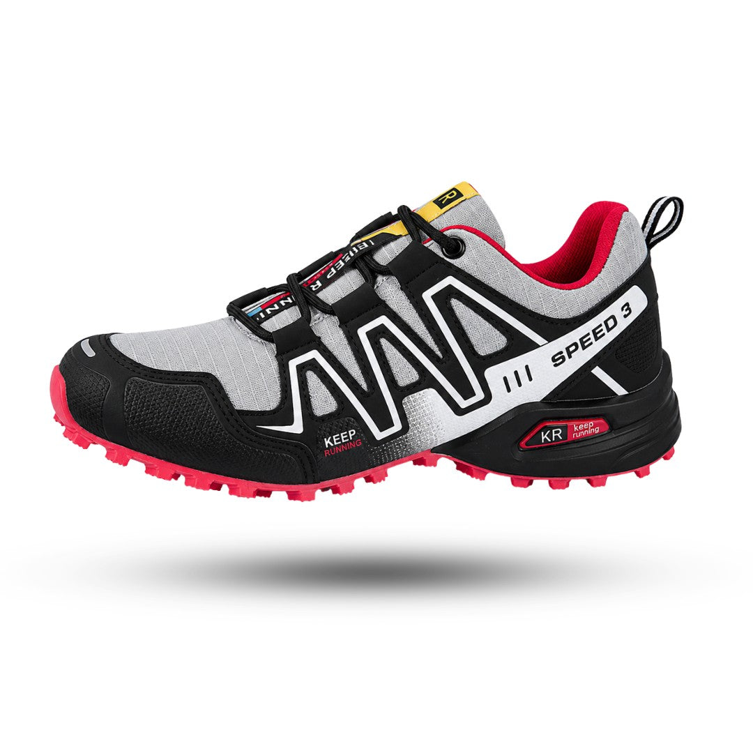 SmartTrek™ Wandelschoenen Laag, Ergonomische Schoenen, Granite Red