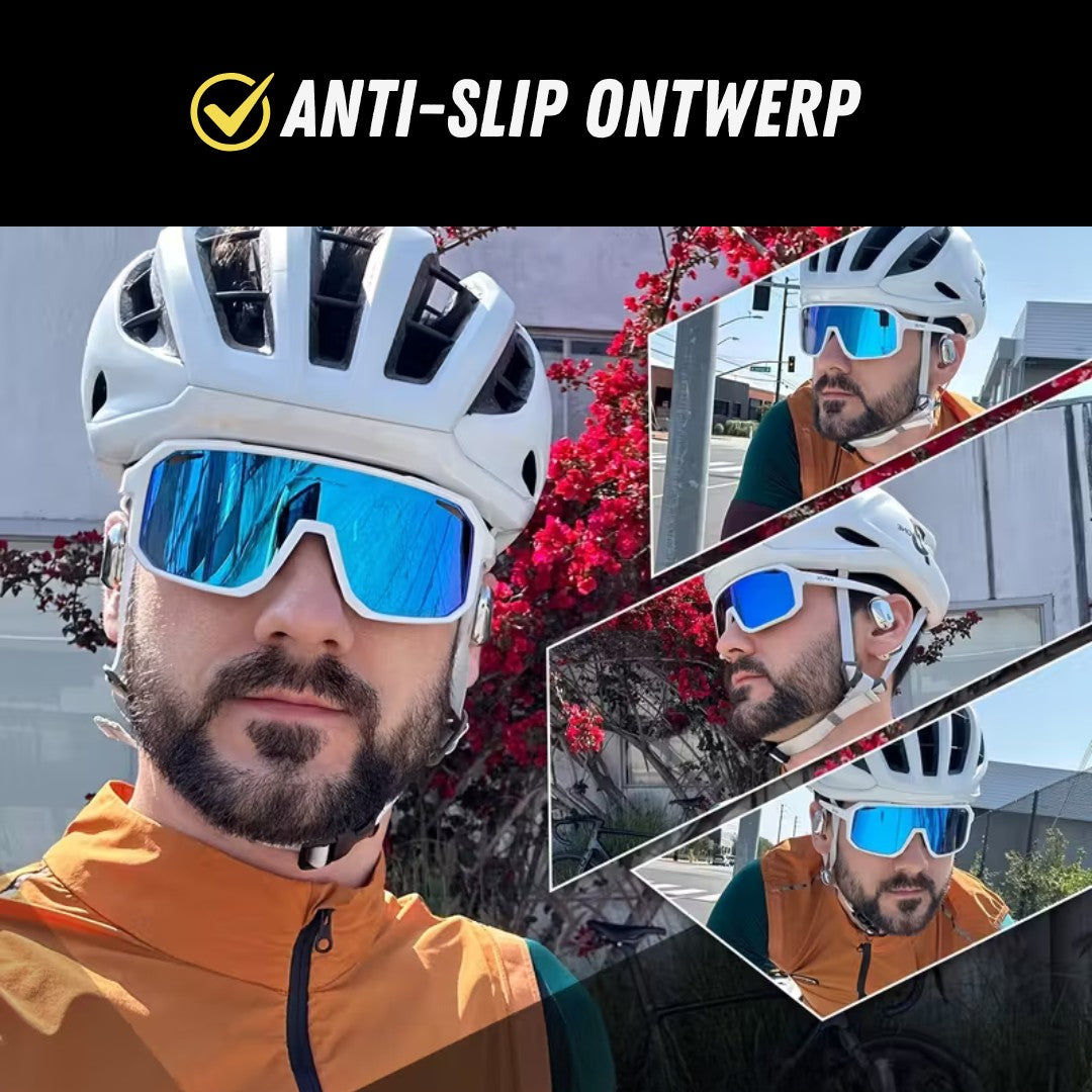 SmartVision Fietsbril, Gepolariseerde Sportbril, Anti-slip ontwerp