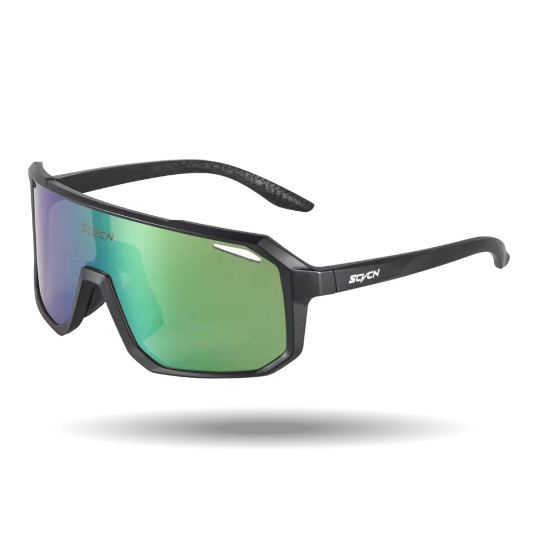 SmartVision Fietsbril, Gepolariseerde Sportbril, Venom Black