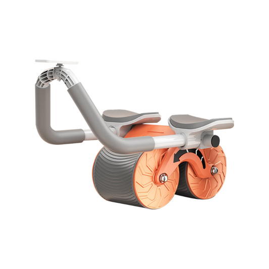 Smart Ab Roller, Buikspierwiel met Elleboogsteun, Oranje