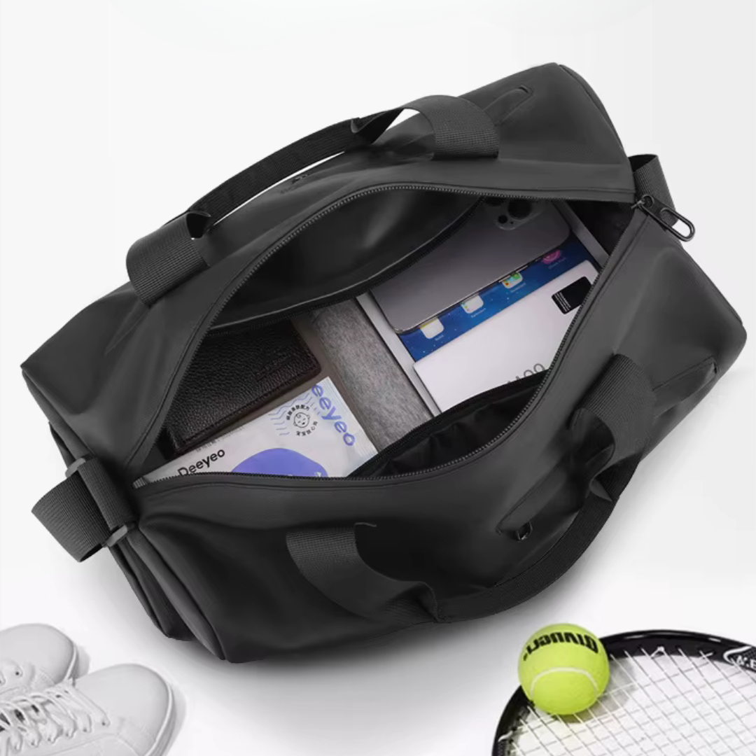 Sporttas met Schoenenvak, Waterdichte Sporttas, Binnenkant