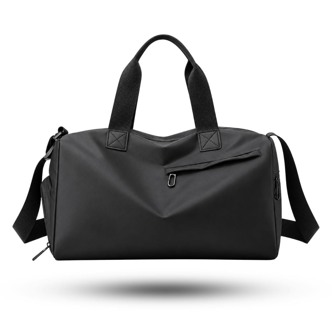 Sporttas met Schoenenvak, Waterdichte Sporttas, Midnight Black