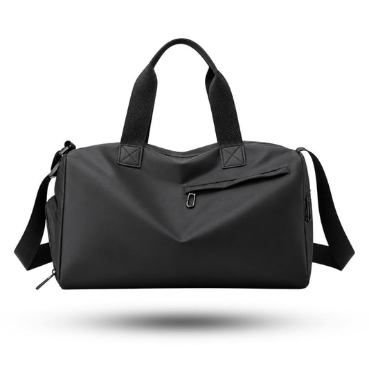 Sporttas met Schoenenvak, Waterdichte Sporttas, Midnight Black