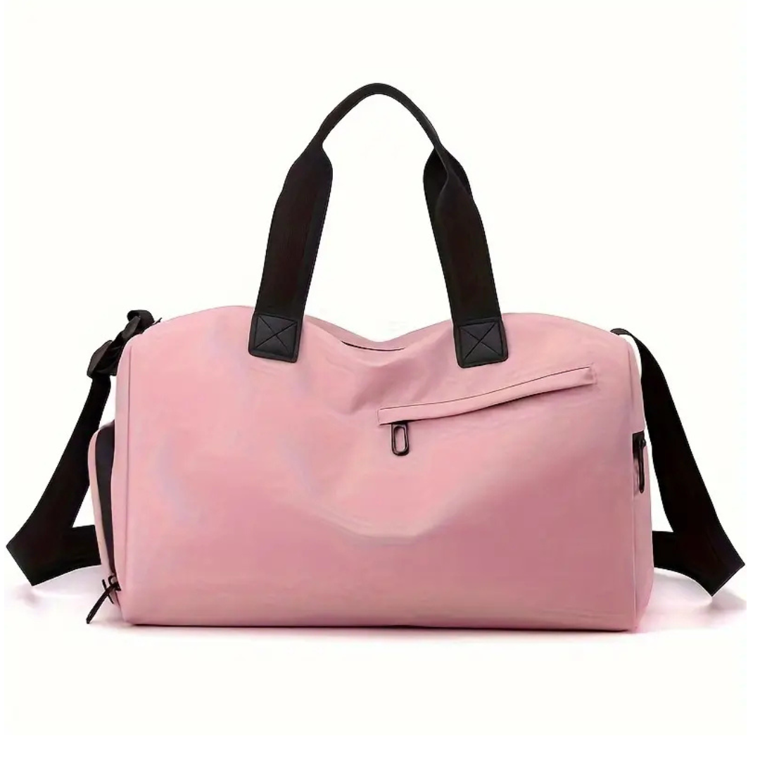 Sporttas met Schoenenvak, Waterdichte Sporttas, Roze