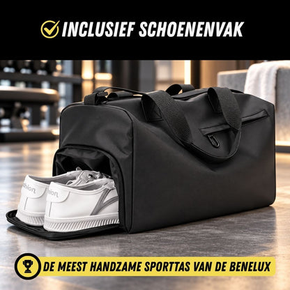 Sporttas met Schoenenvak, Waterdichte Sporttas, Schoenenvak