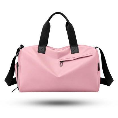 Sporttas met Schoenenvak, Waterdichte Sporttas, Soft Pink