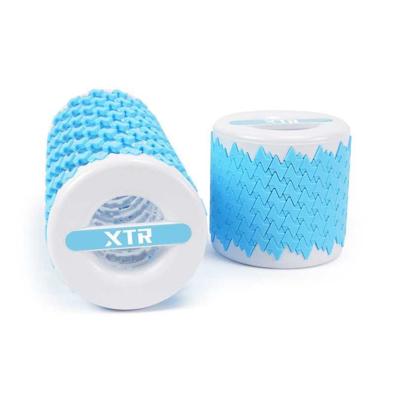 Uitschuifbare Foam Roller, Massage Roller, Licht Blauw