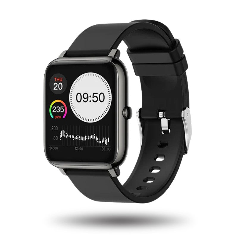 UltraMotion Sporthorloge, Smartwatch voor Sporten, Midnight Black