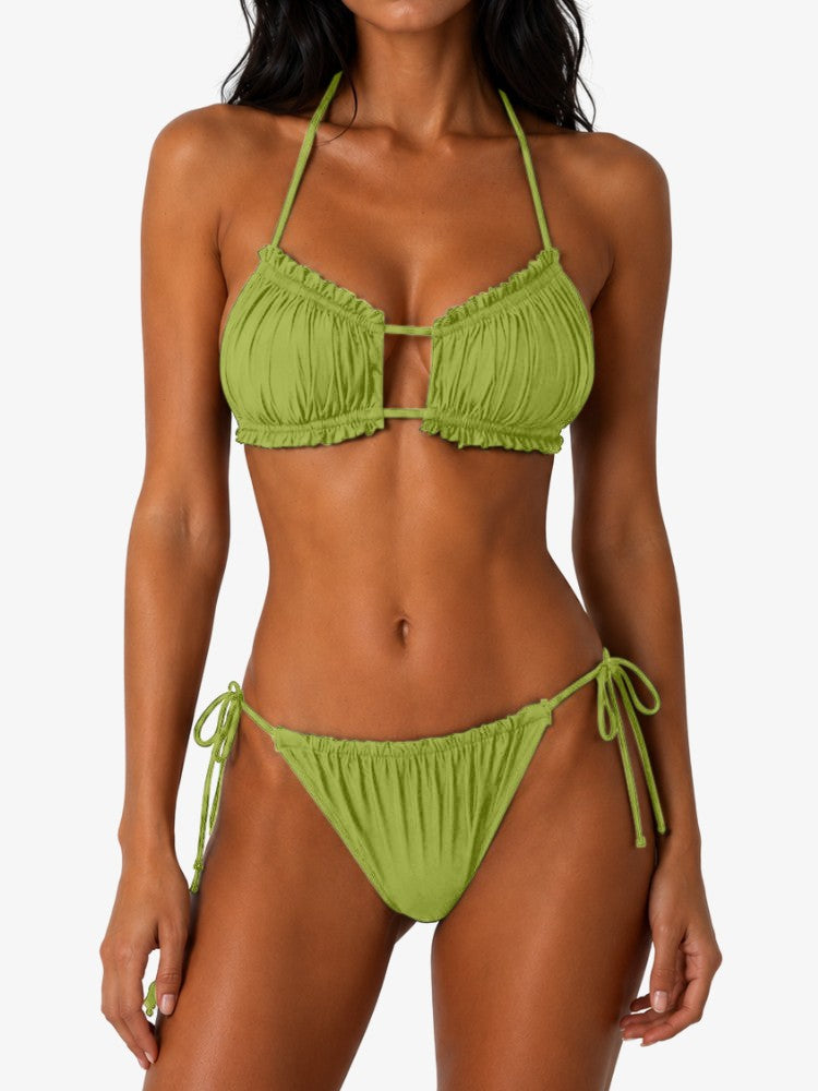 Valentina Bikini, Premium Strikbikini, Tropical Green