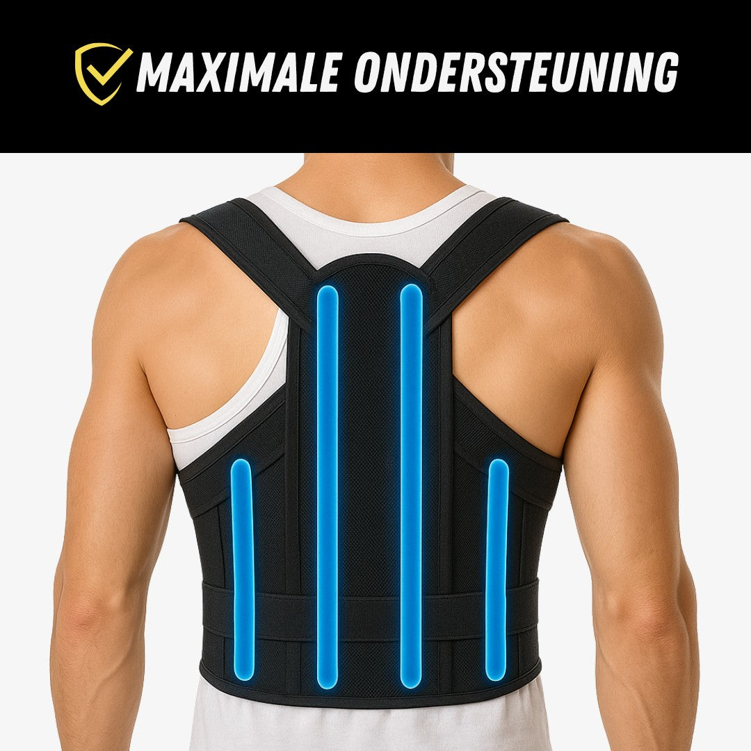 Verstelbare Rugbrace Pro, Houding Corrector, Steun