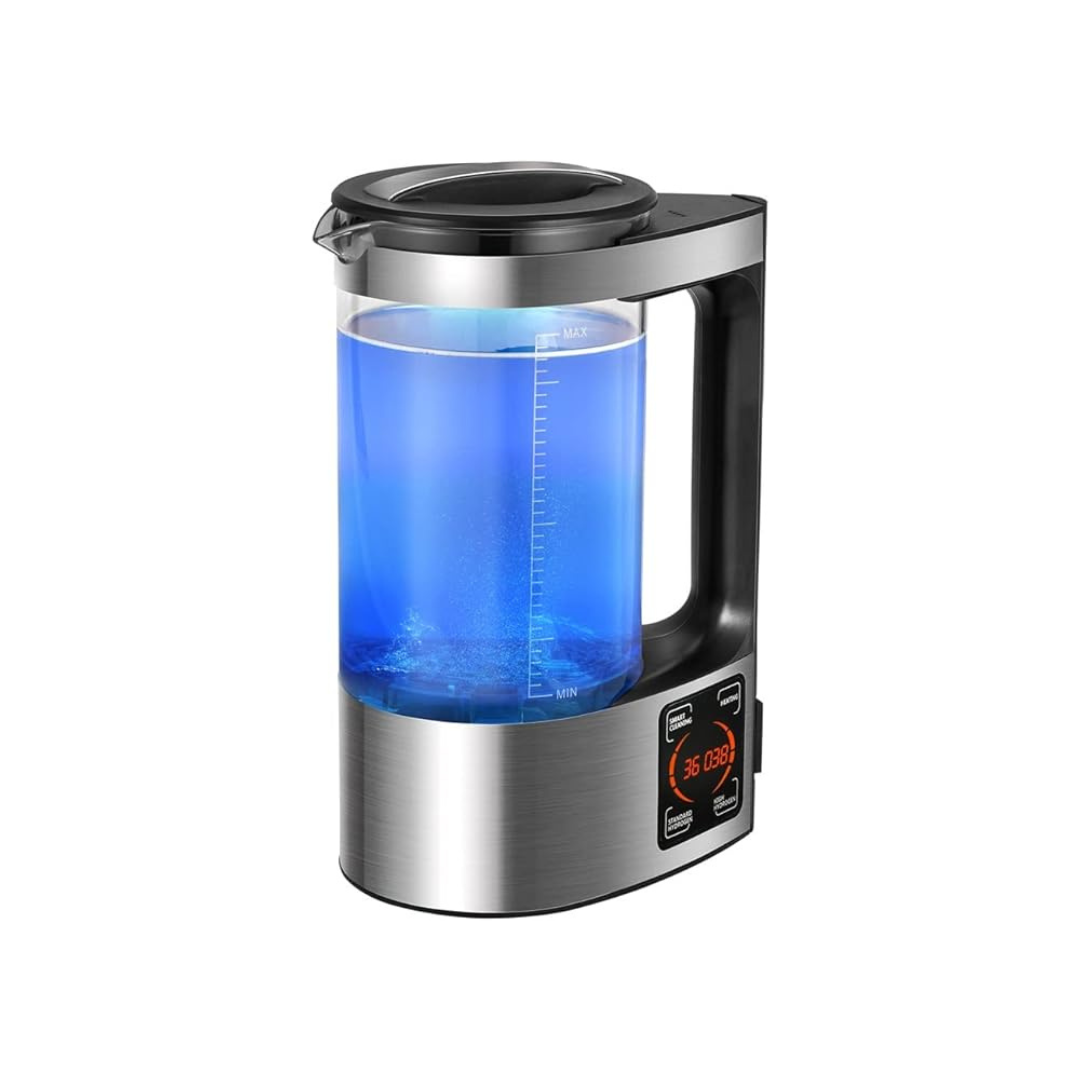 Waterstof Generator Kan, Waterfles 2 Liter, Voorkant