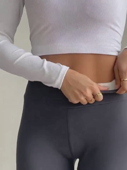 Premium Fleece Legging, Extra Warme Sportlegging, Uitleg video