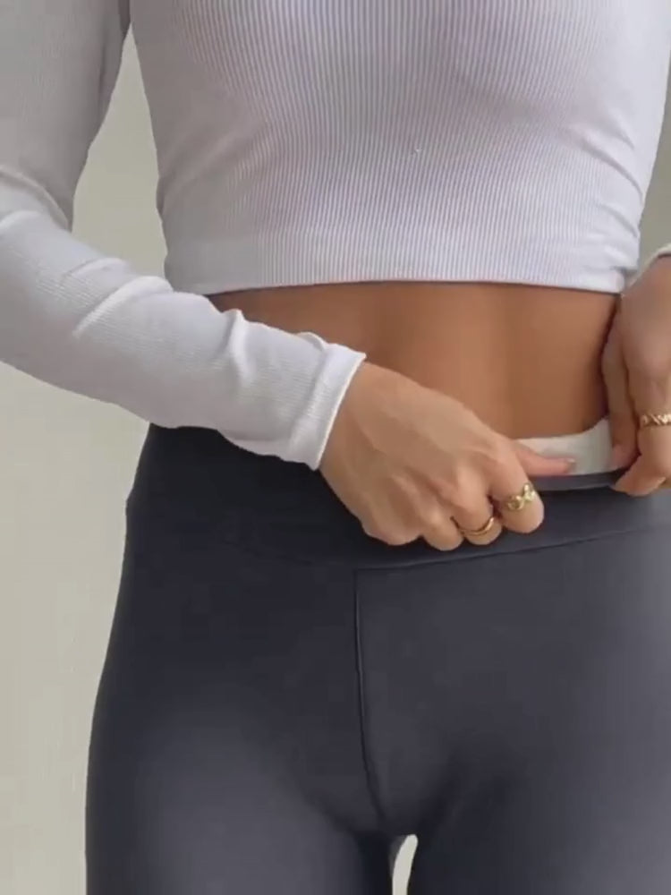Premium Fleece Legging, Extra Warme Sportlegging, Uitleg video